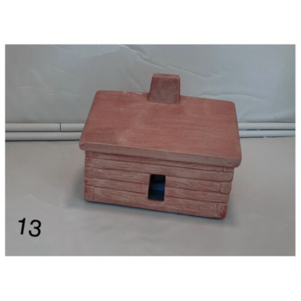 Paines incense log cabin burner, Ceramic ( Incense included )